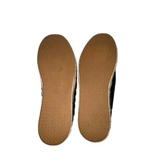 Toms Women's Alpargata Rope Black Suede Espadrille Style Size 8M - Picture 5 of 9